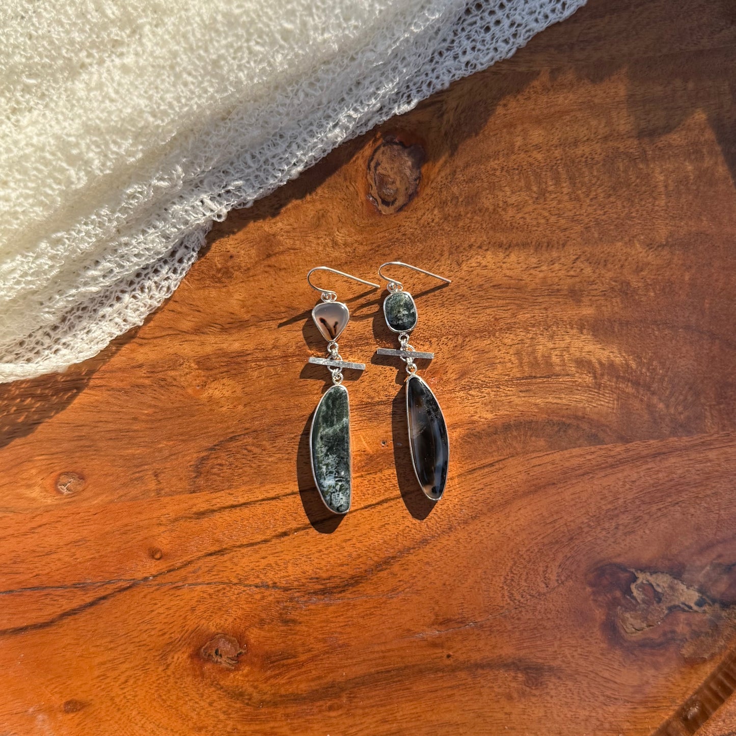 Montana Agate & Jasper Earrings