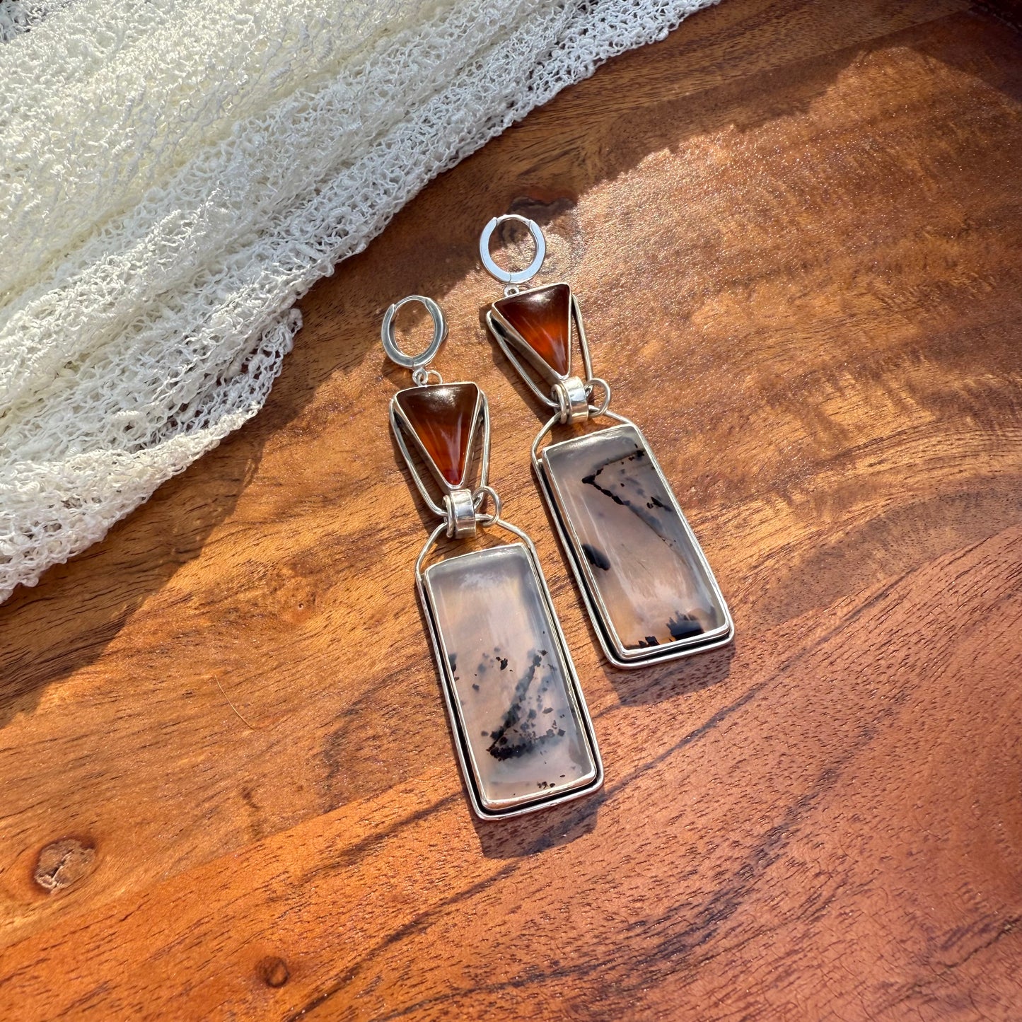 Montana Agate Earrings