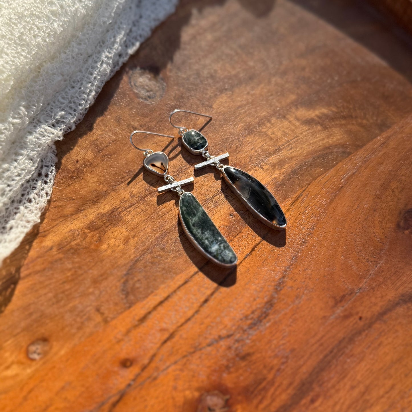 Montana Agate & Jasper Earrings