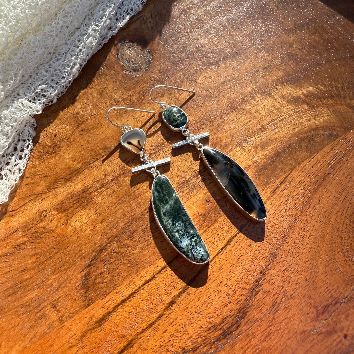 Montana Agate & Jasper Earrings