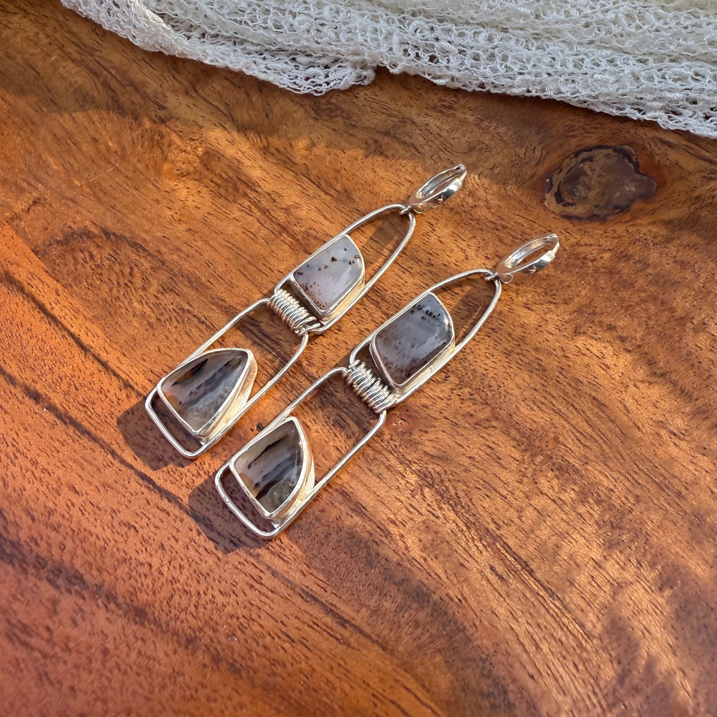 Montana Agate Earrings