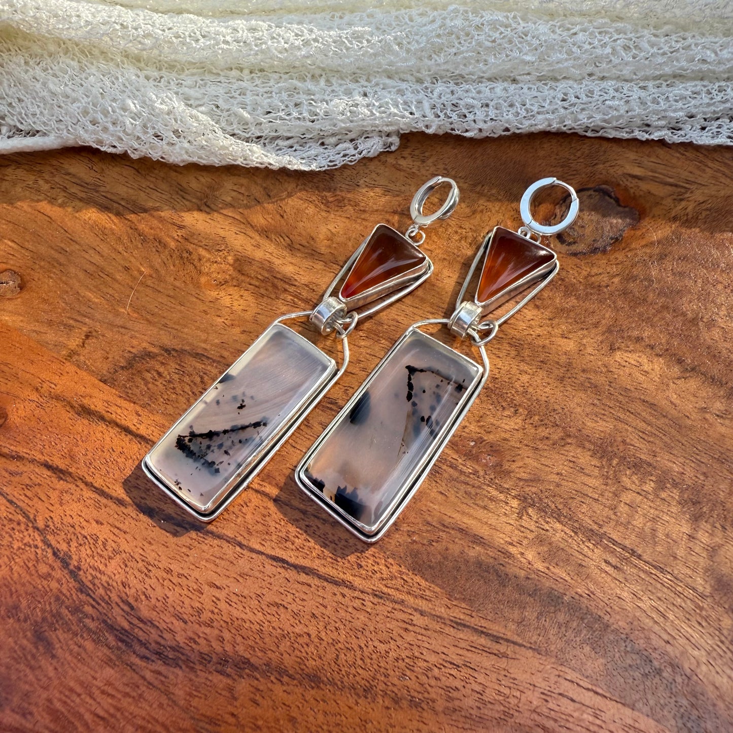 Montana Agate Earrings