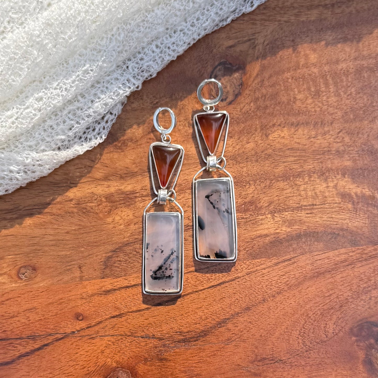Montana Agate Earrings