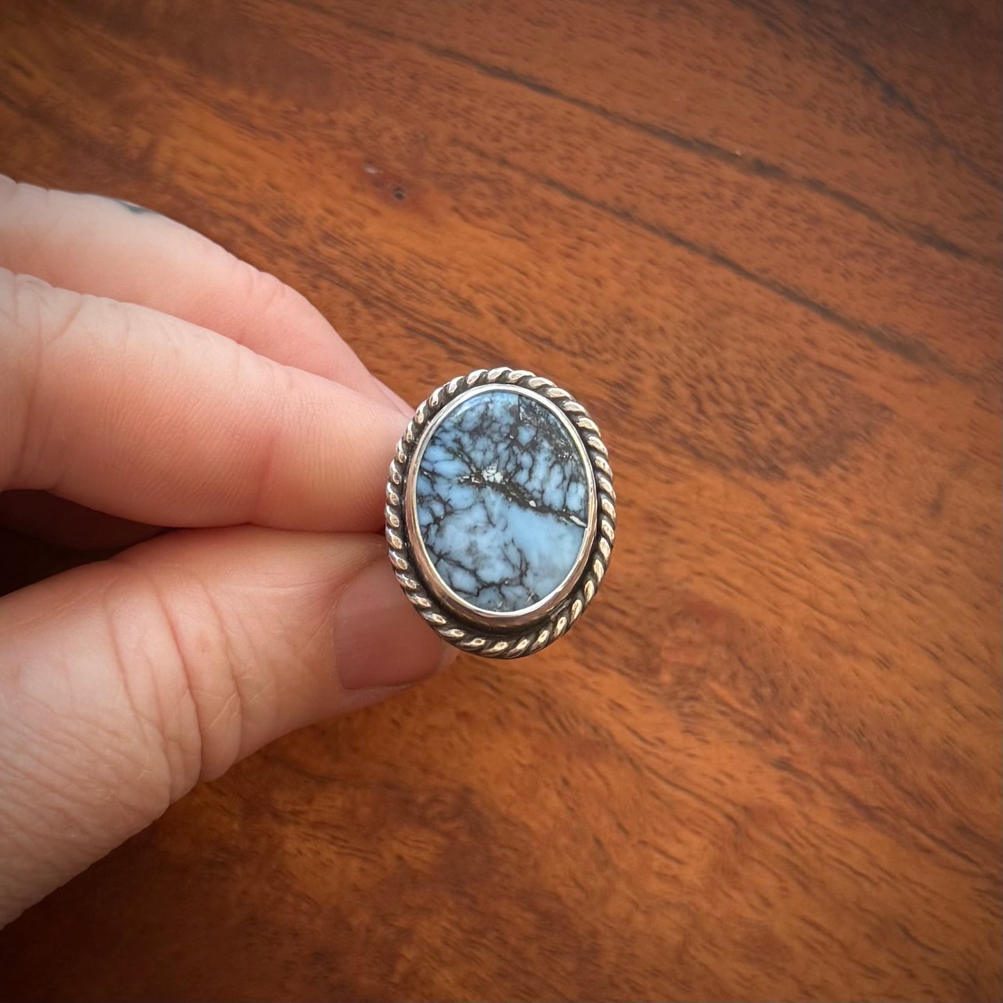 Lavender Turquoise Ring (size 7)