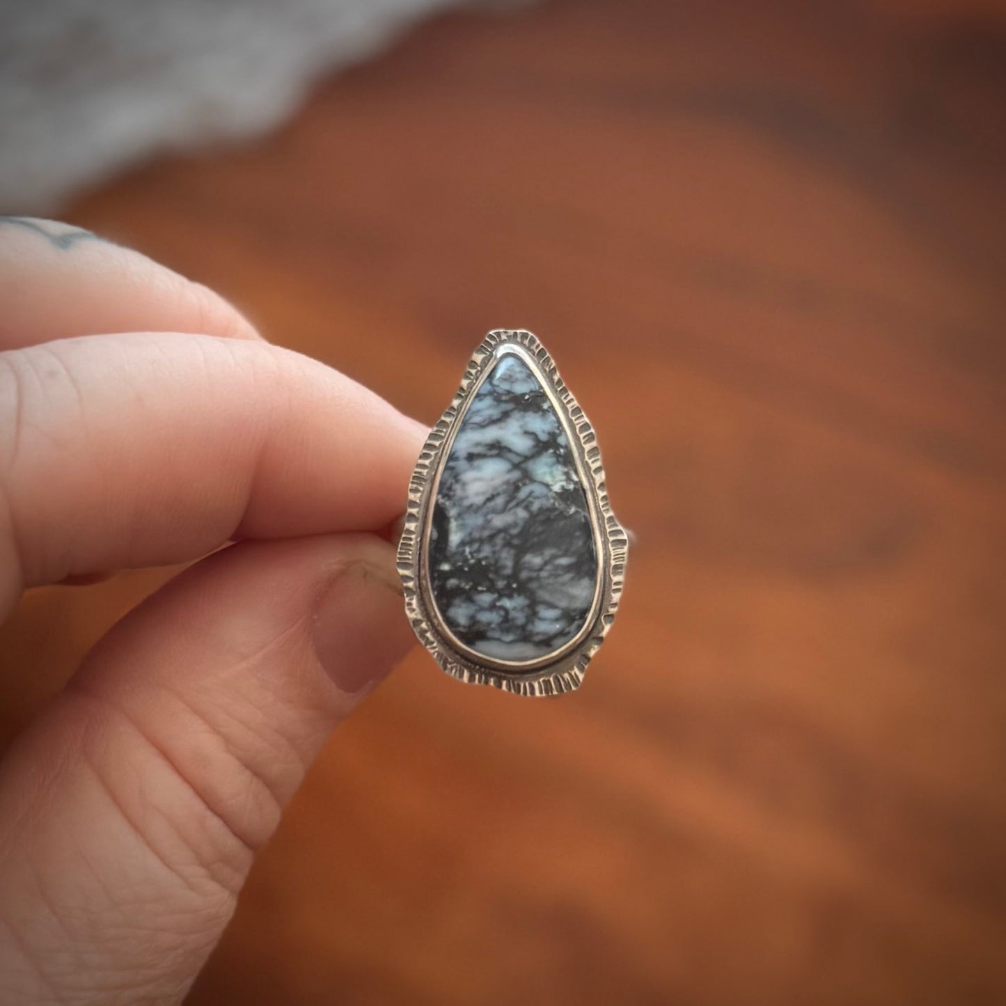 Lavender Turquoise Ring (size 7.5)