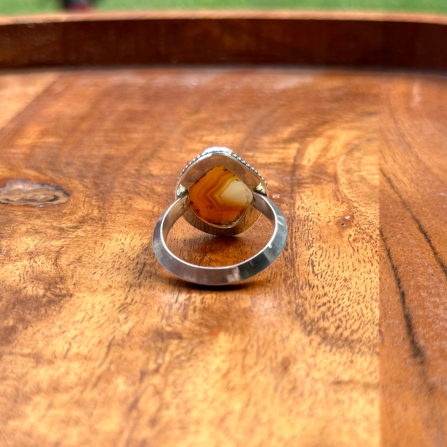 Montana Agate Ring (Size 9)