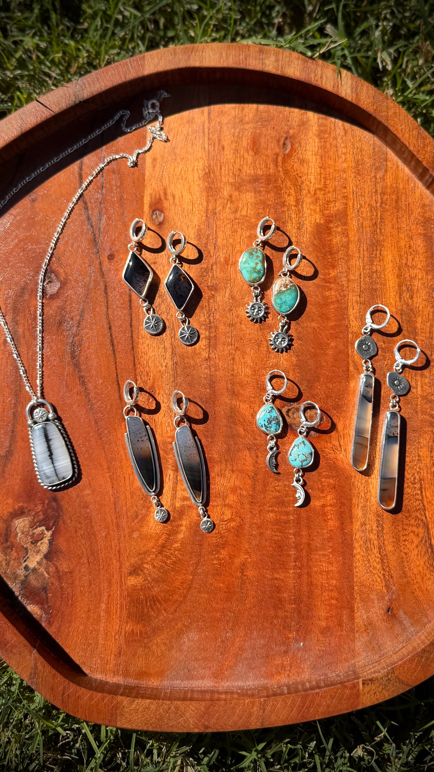 Montana Agate Star Necklace