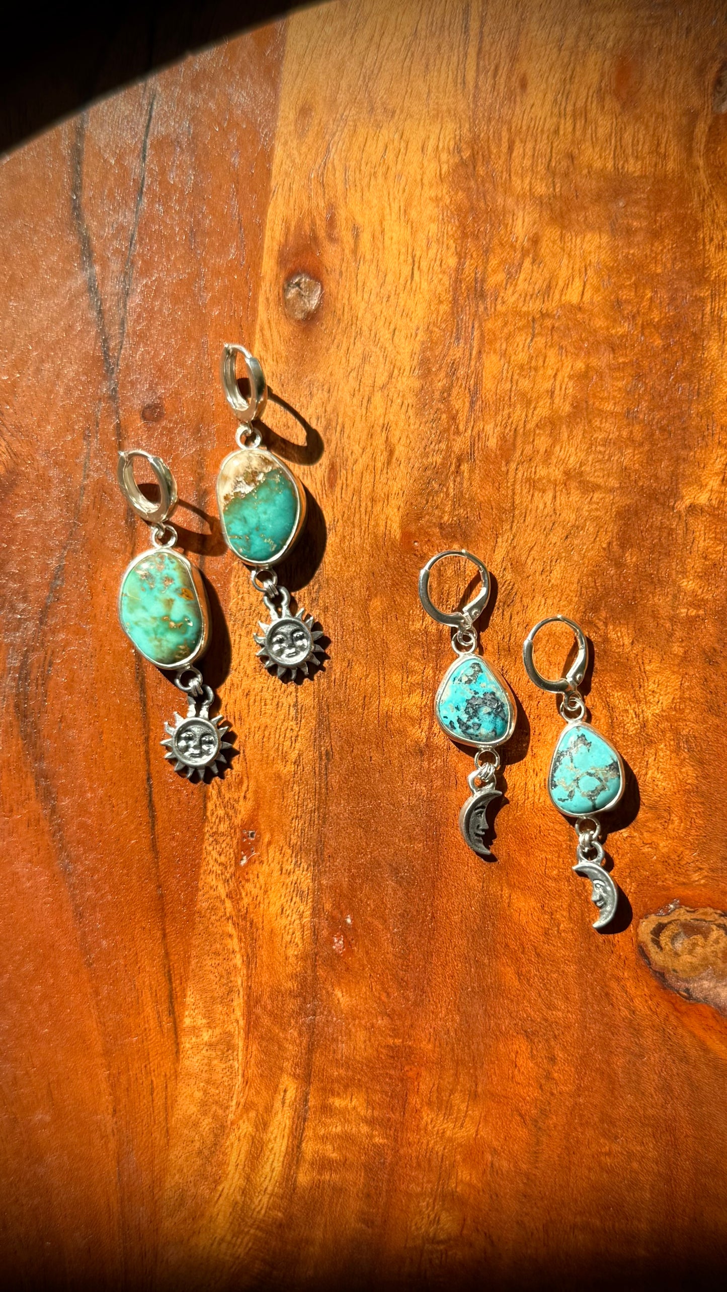 Royston Turquoise Sun Earrings