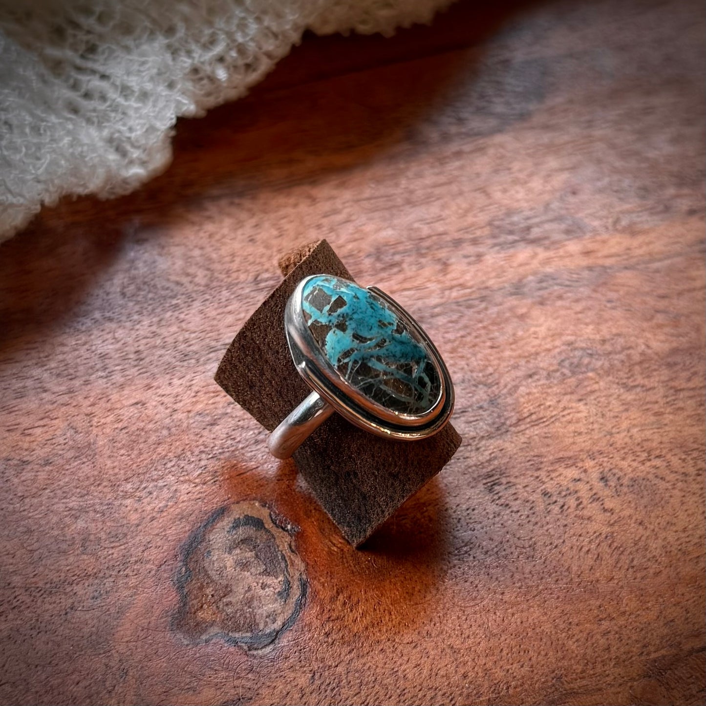 Sierra Nevada Turquoise Ring (size 7.5)