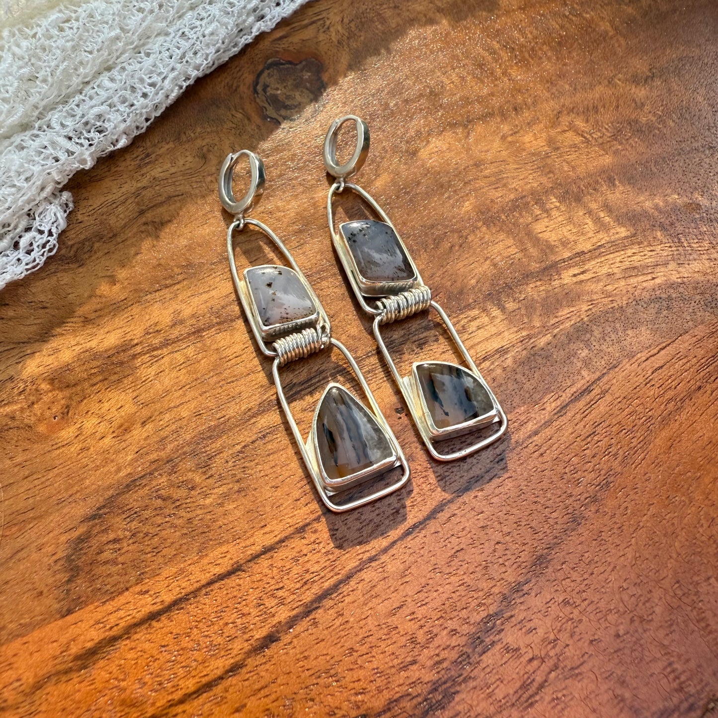 Montana Agate Earrings