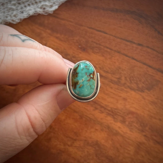 Alacran Turquoise Ring (size 4)