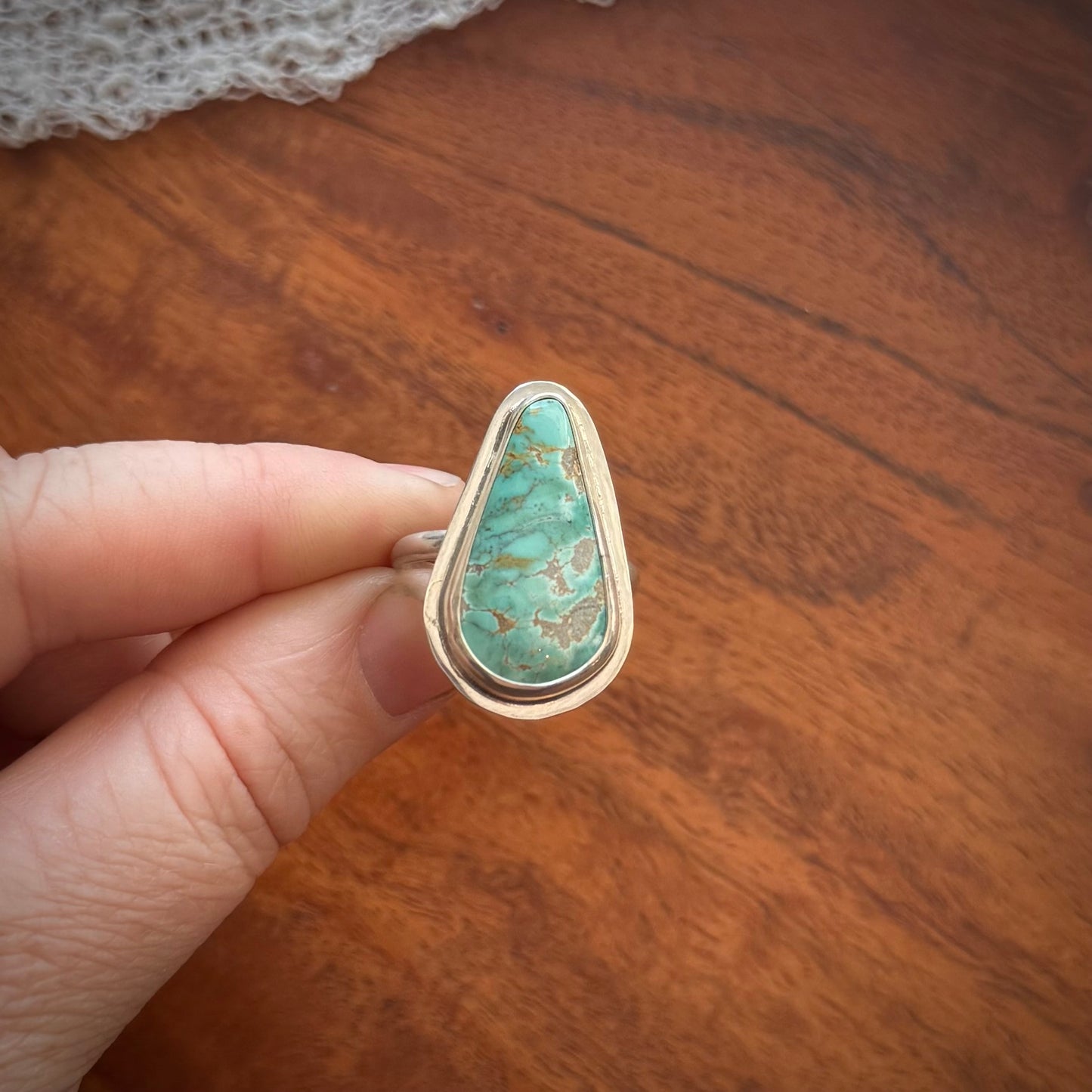 Sierra Nevada Turquoise Ring (size 10)