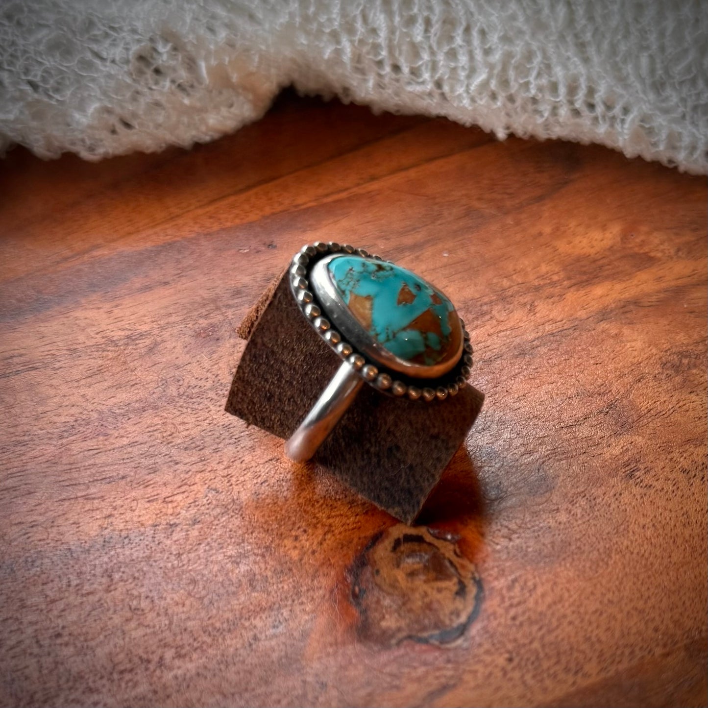 Sierra Nevada Turquoise Ring (size 8.5)