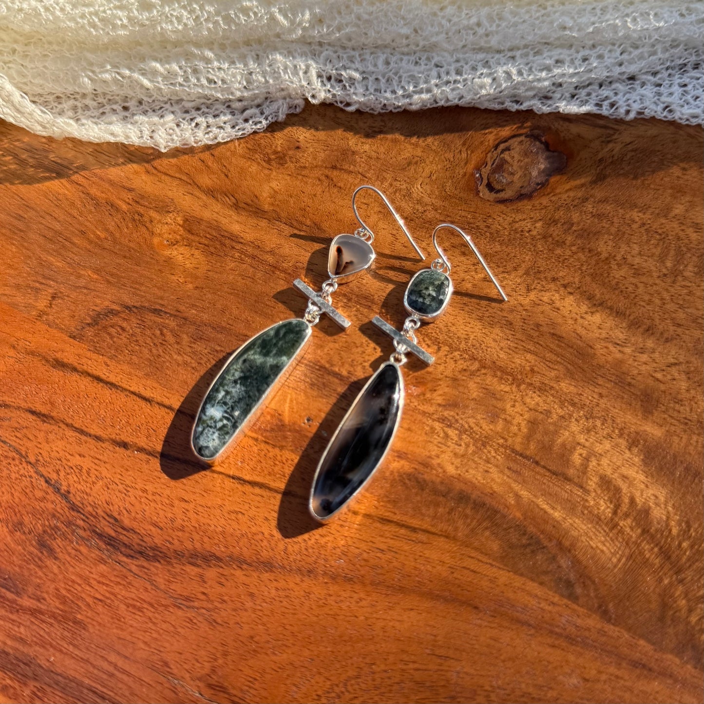 Montana Agate & Jasper Earrings