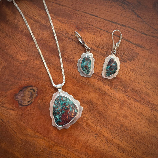 Confetti Chrysocolla Set