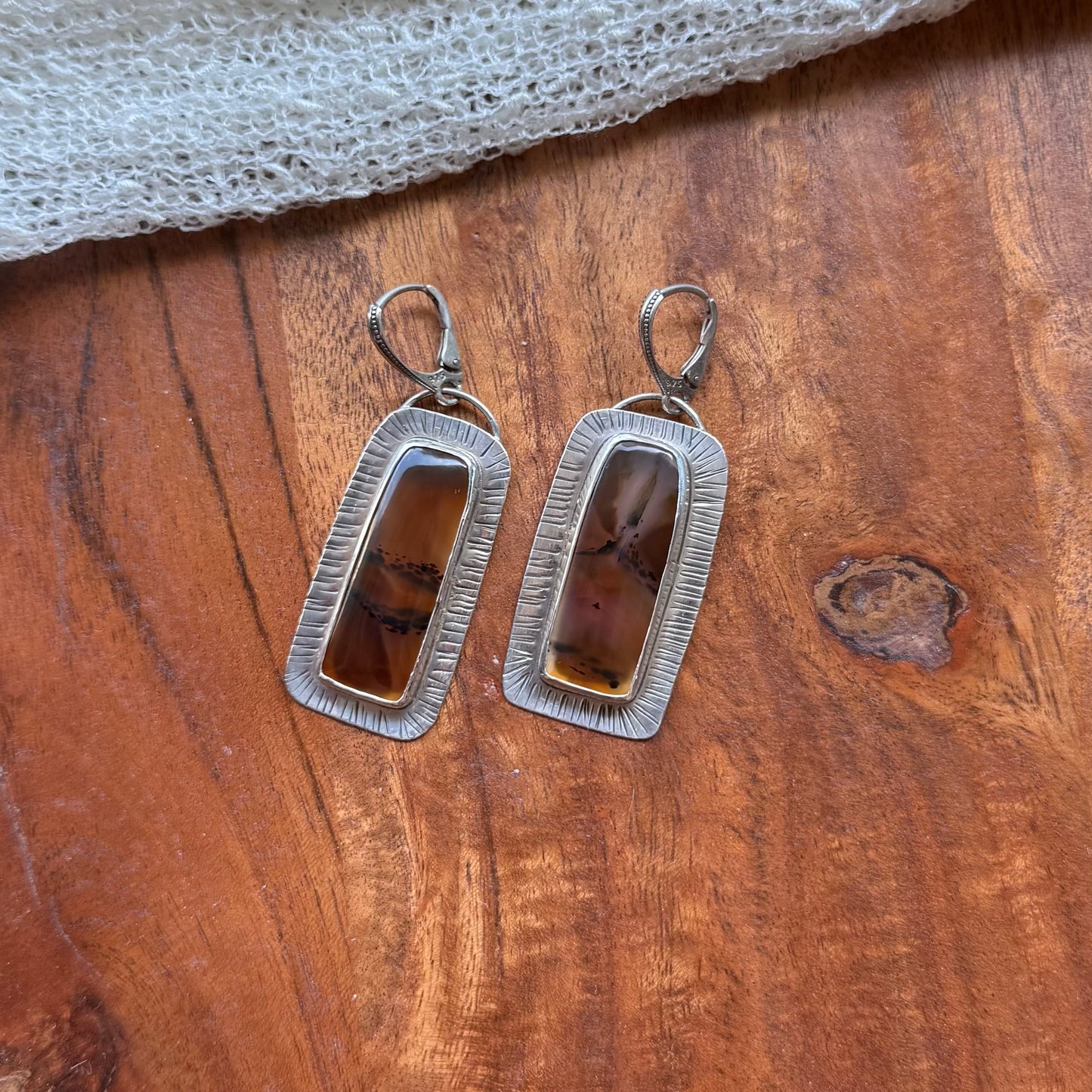 Montana Agate Earrings