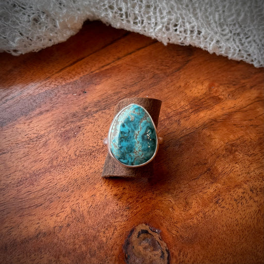 Sierra Nevada Turquoise Ring (size 8.5)