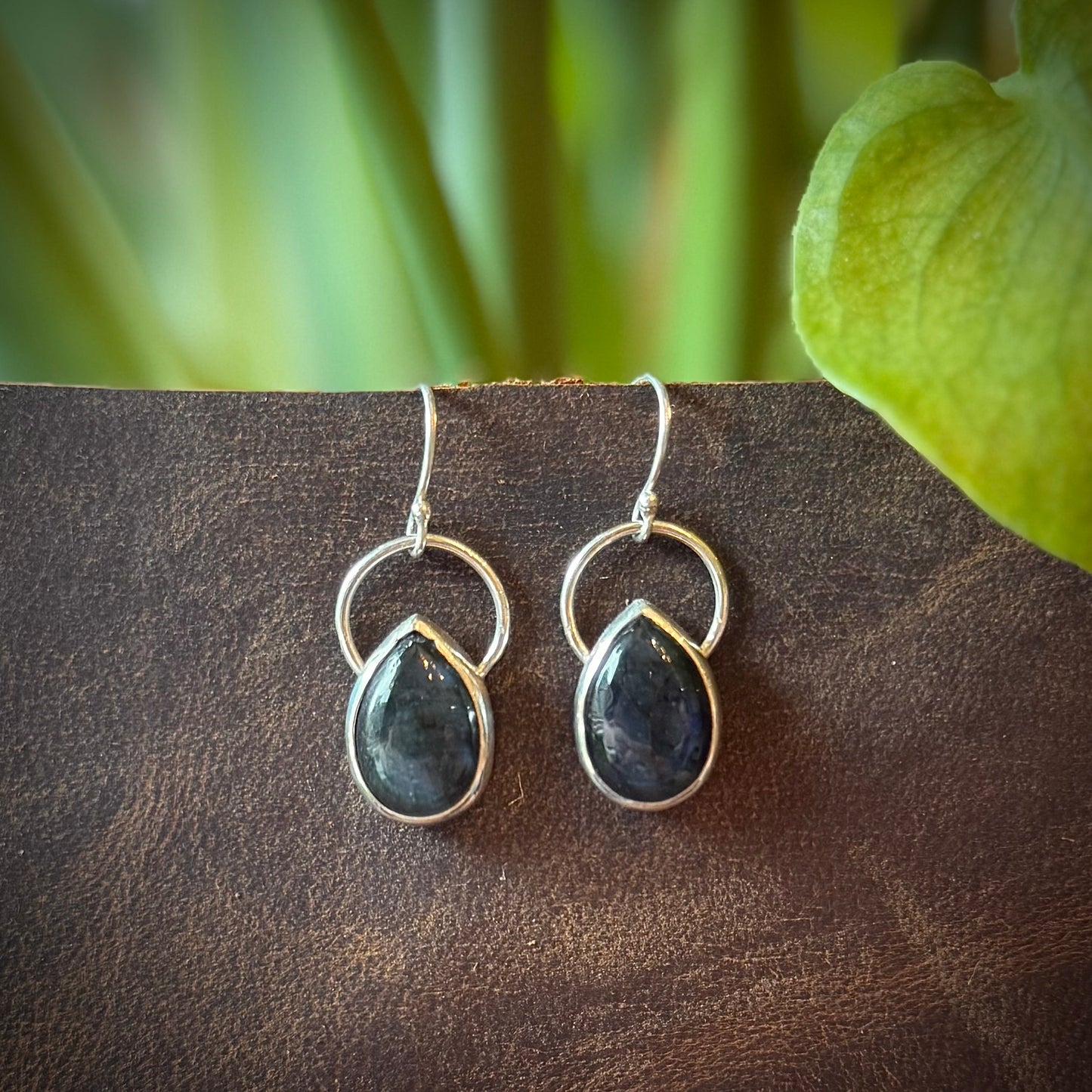 Labradorite Earrings