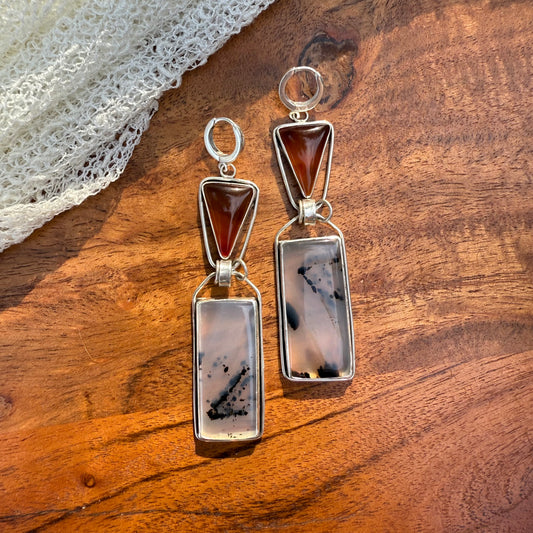 Montana Agate Earrings