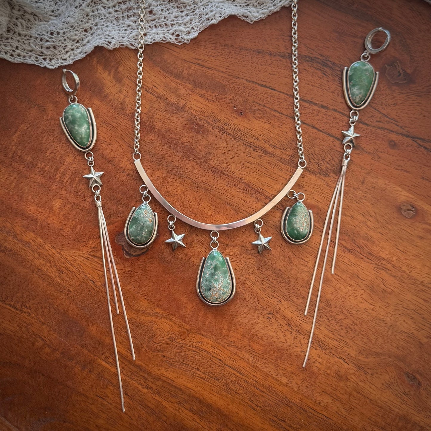 Australian Variscite Star Set