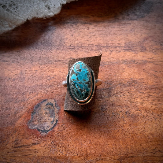 Sierra Nevada Turquoise Ring (size 7.5)