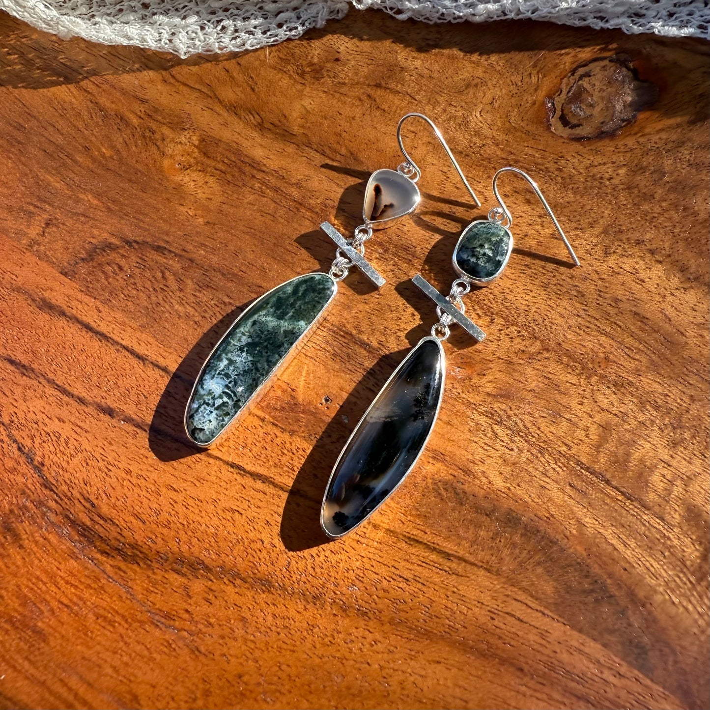 Montana Agate & Jasper Earrings