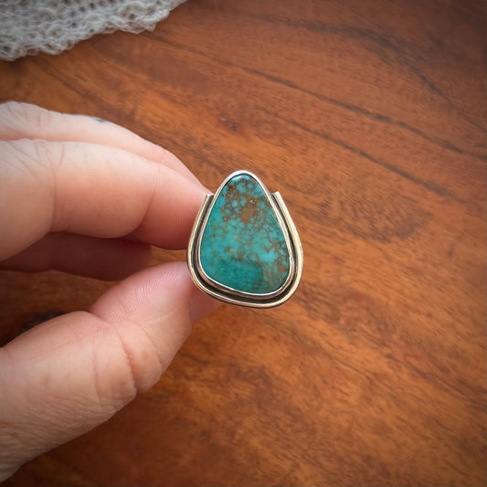 Alacran Turquoise Ring (size 9.5)