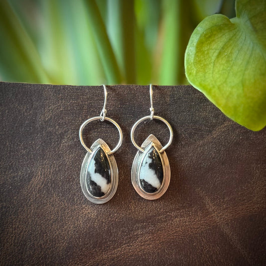 White Buffalo Earrings