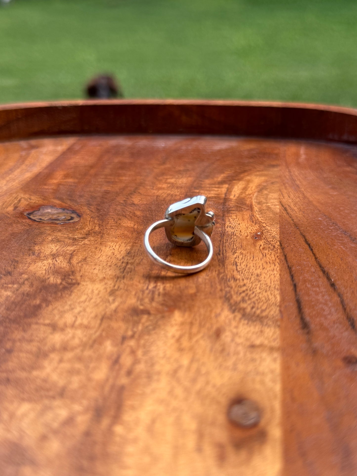 Montana Agate Ring (Size 7.5)