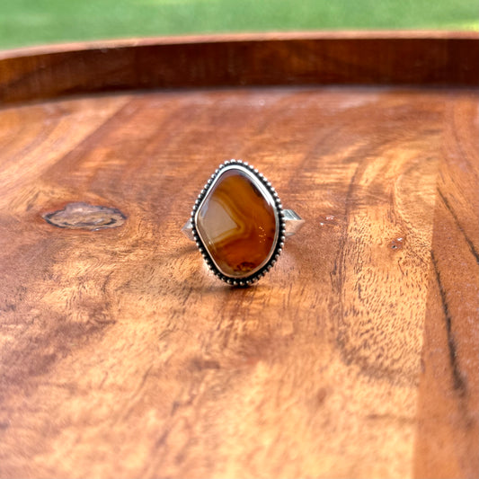 Montana Agate Ring (Size 9)