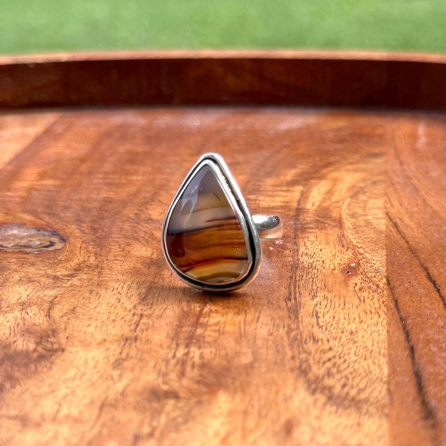 Montana Agate Ring (Size 11)