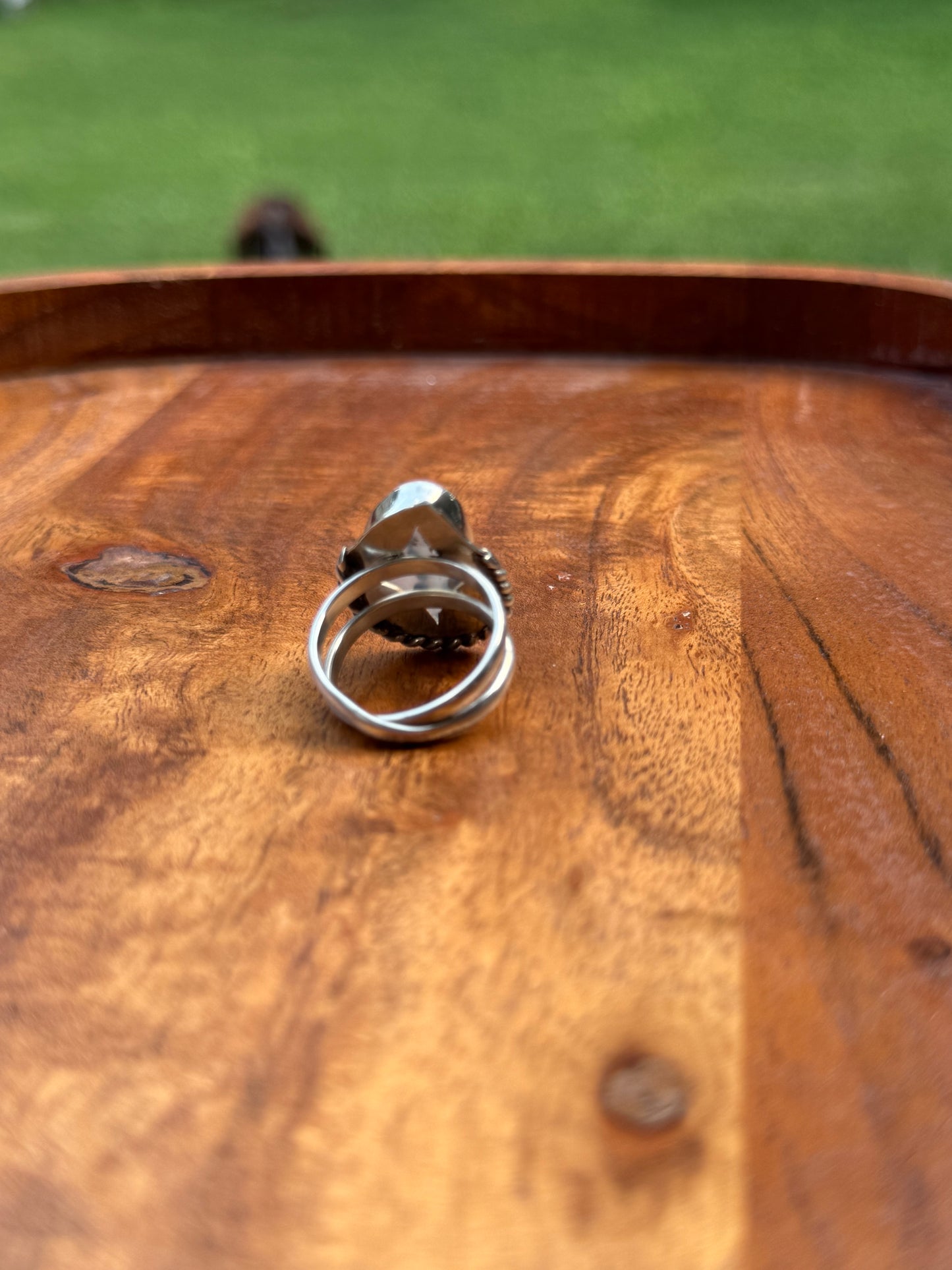 Montana Agate Ring (Size 8)