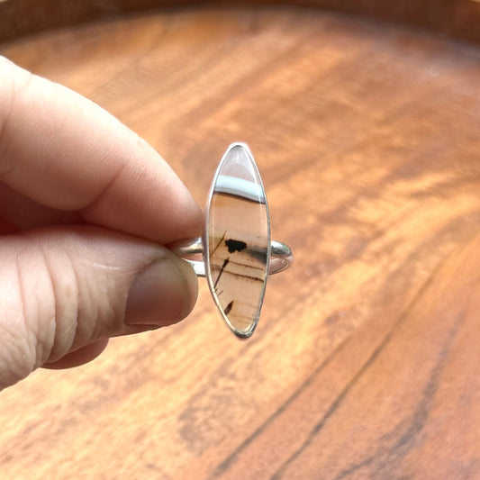 Montana Agate Ring (Size 8.5)