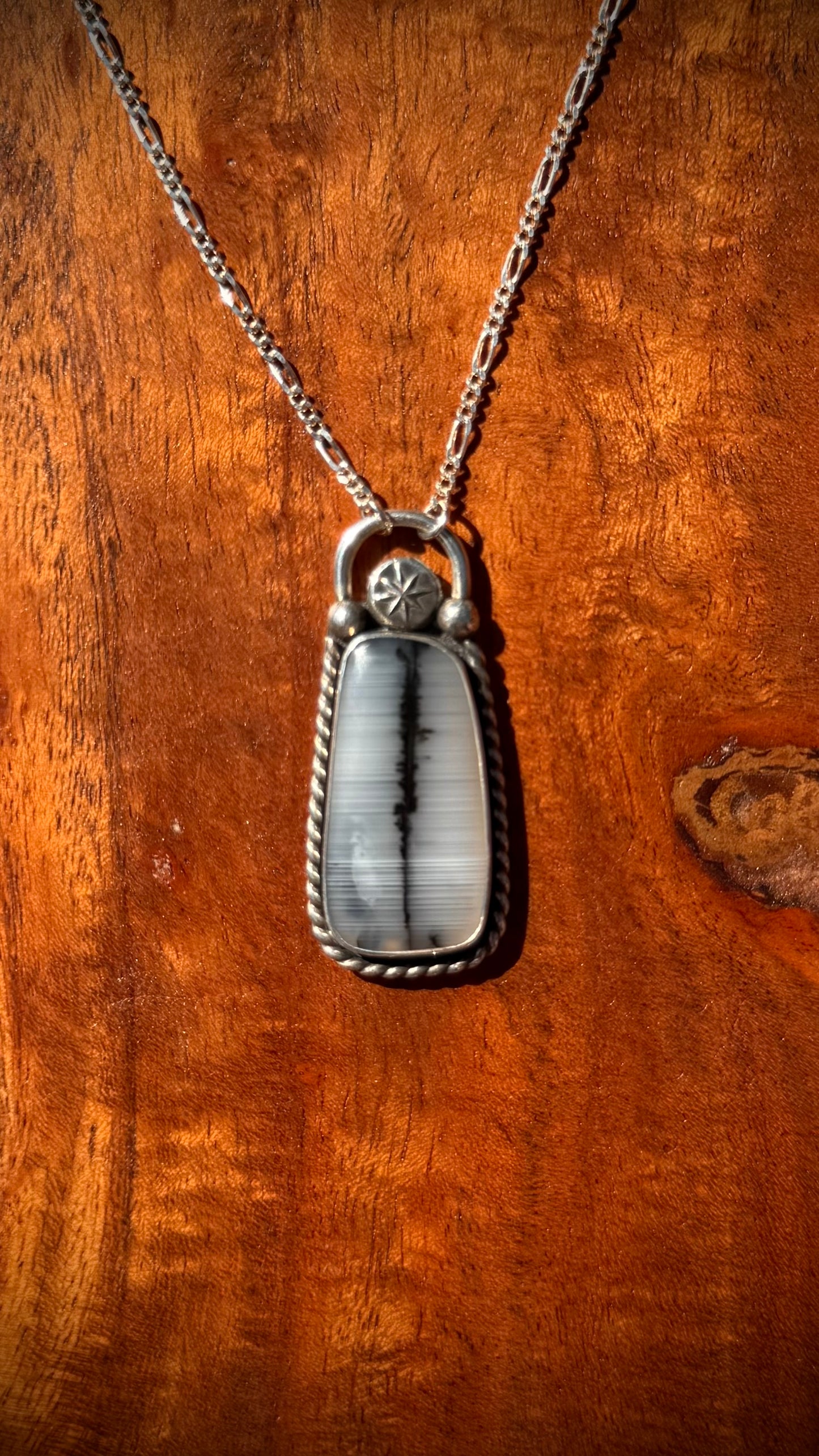 Montana Agate Star Necklace